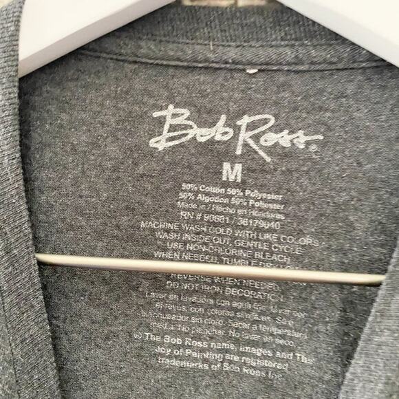 BOB ROSS Shirt Sz M - Picture 2 of 3